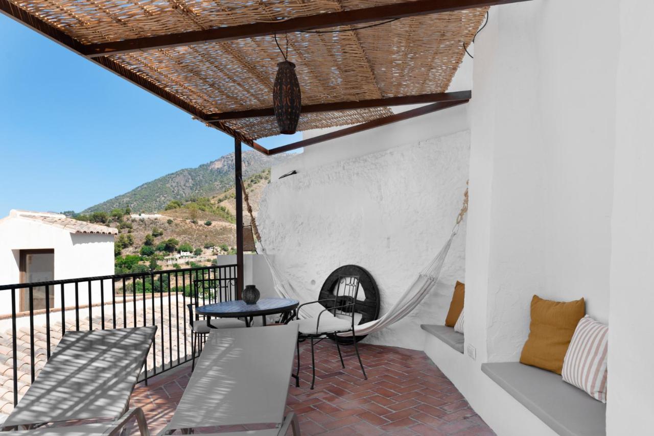 Apartamento La AMARA Lounis - en el casco antiguo de Frigiliana Exterior foto
